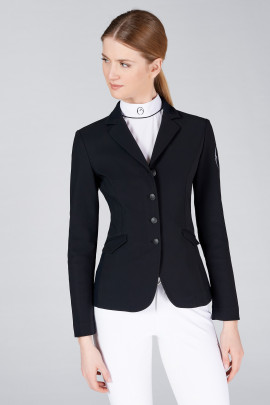 Vestrum Women's Wedstrijdjasje Barcellona Zwart - Wit