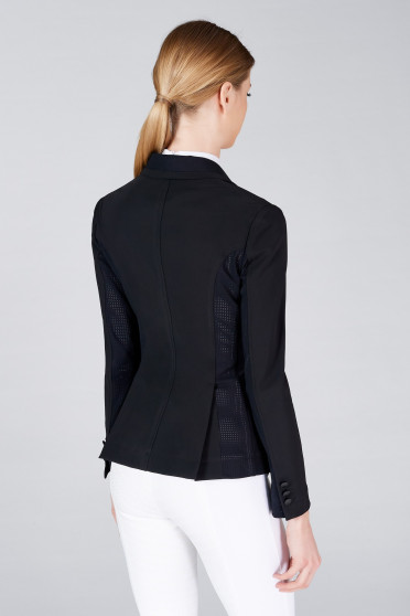 Vestrum Women's Wedstrijdjasje Barcellona Zwart - Wit Vestrum Women's Wedstrijdjasje Barcellona Zwart - Wit