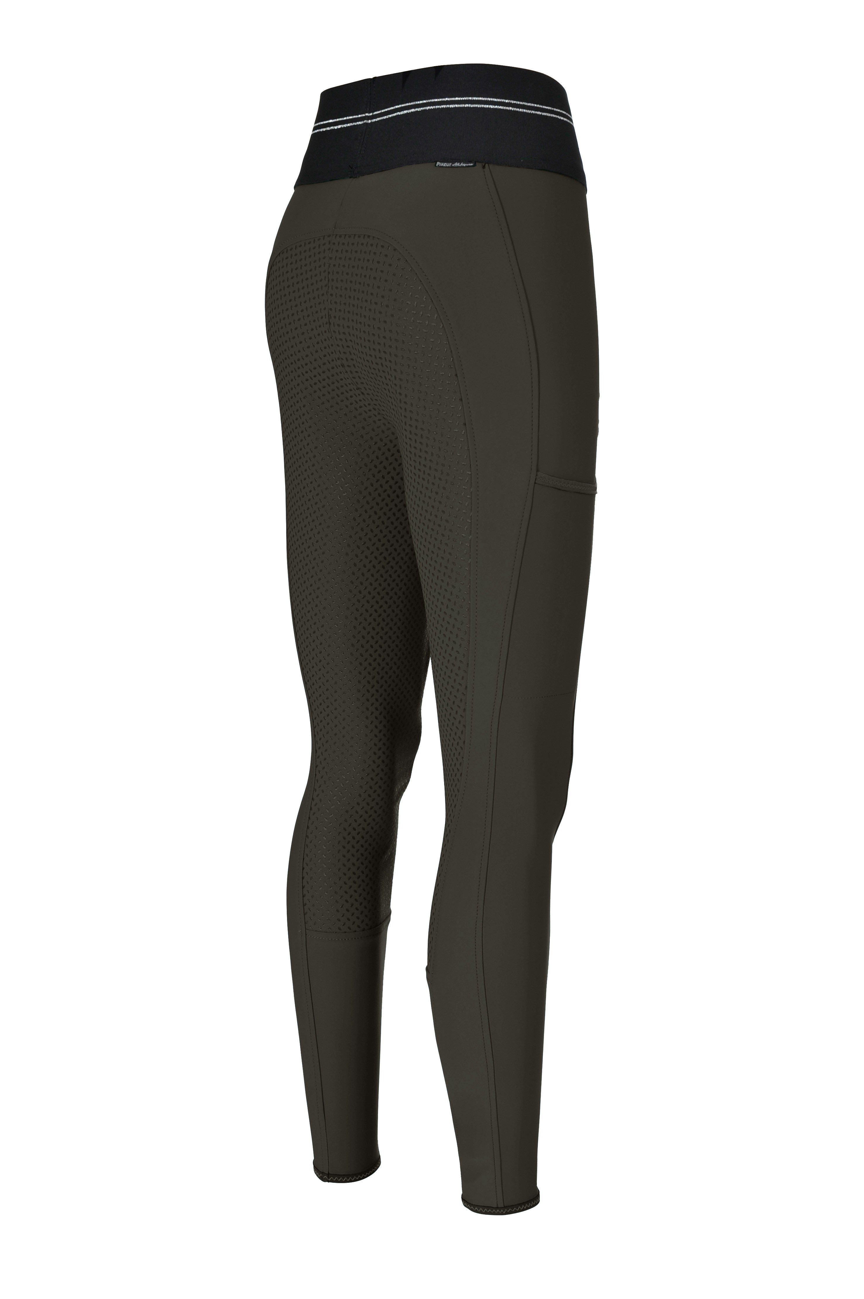 Pikeur Women's Riding Breeches Gia Athleisure Black - Olive Pikeur Women's Riding Breeches Gia Athleisure Black - Olive