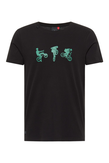 Ragwear Heren T-Shirt Borny Black Ragwear Heren T-Shirt Borny Black