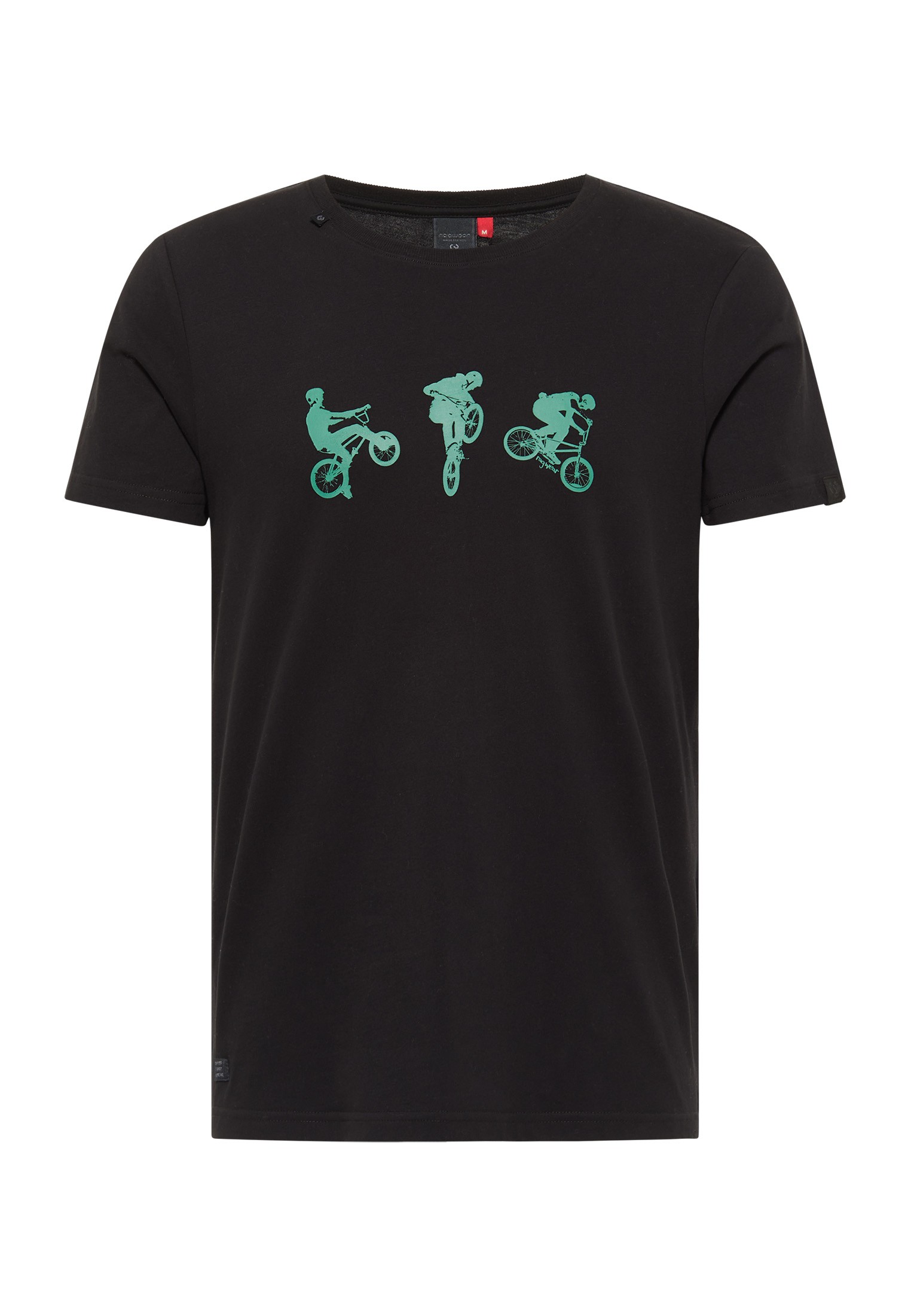 Ragwear Heren T-Shirt Borny Black Ragwear Heren T-Shirt Borny Black