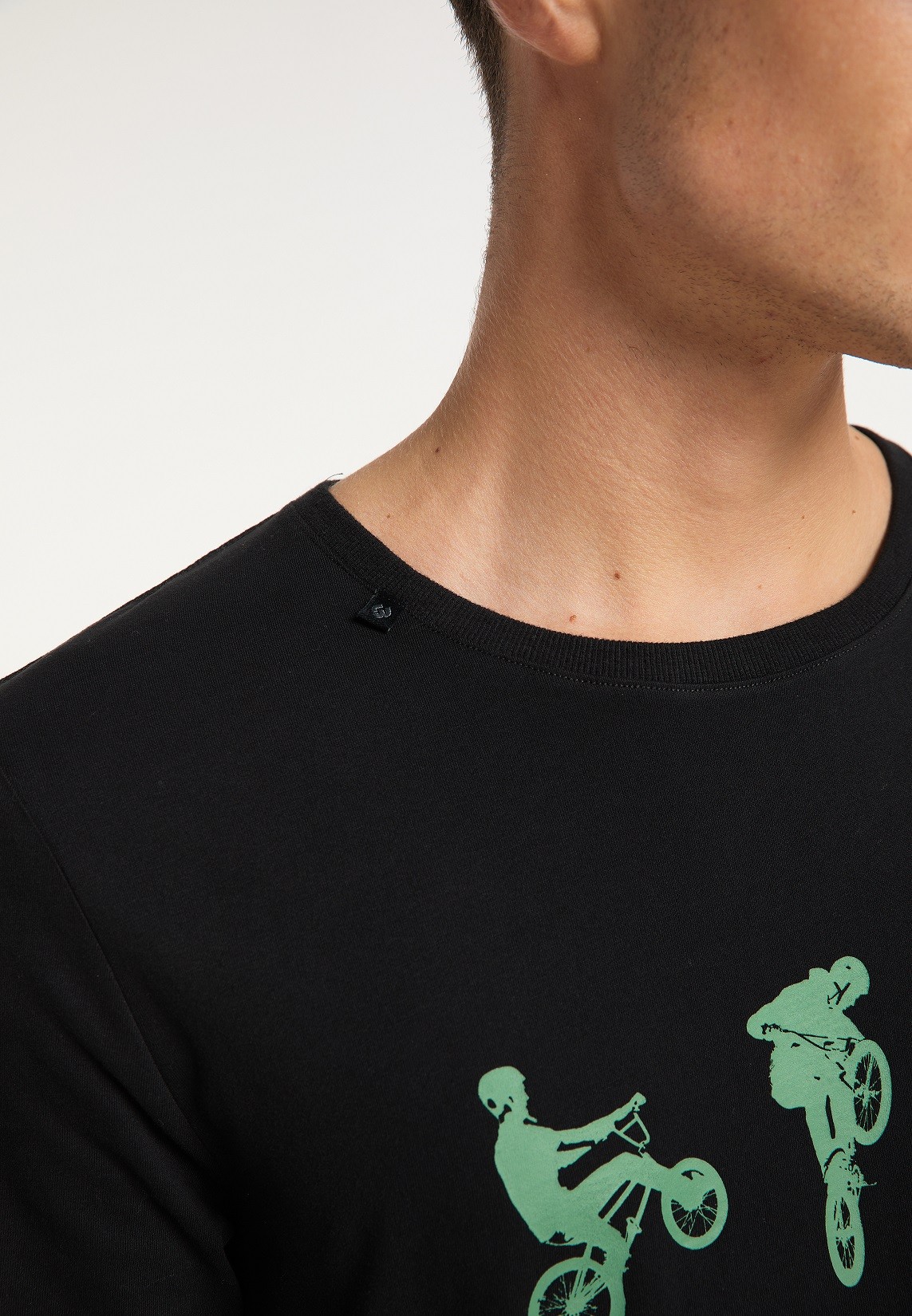 Ragwear Heren T-Shirt Borny Black Ragwear Heren T-Shirt Borny Black