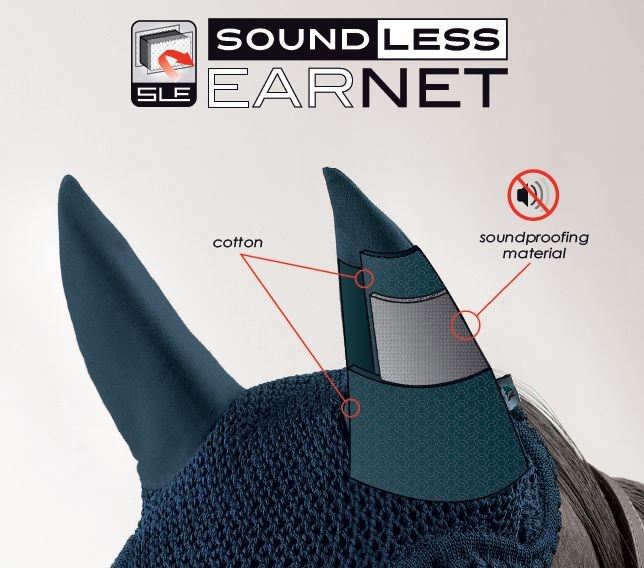 Equiline Soundless Ear Net Equiline Soundless Ear Net
