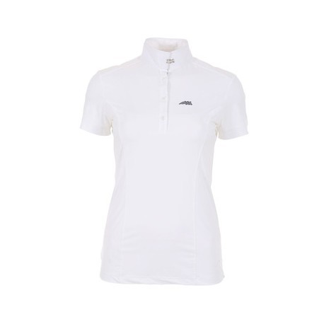 Equiline Dames Wedstrijdshirt Shirt Allie Wit Equiline Dames Wedstrijdshirt Shirt Allie Wit