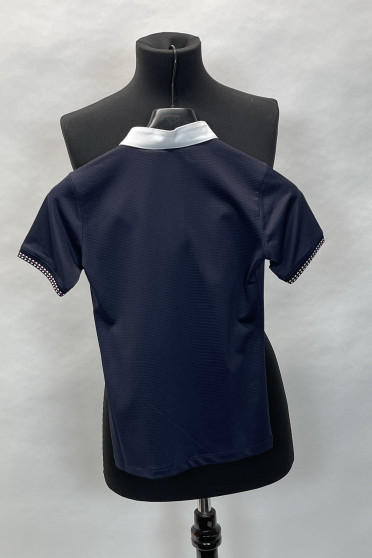 Cavalleri Toscana Lons Polo Shirt Boy Donker Blauw Cavalleri Toscana Lons Polo Shirt Boy Donker Blauw