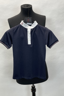 Cavalleri Toscana Lons Polo Shirt Boy Dark Navy Cavalleri Toscana Lons Polo Shirt Boy Dark Navy