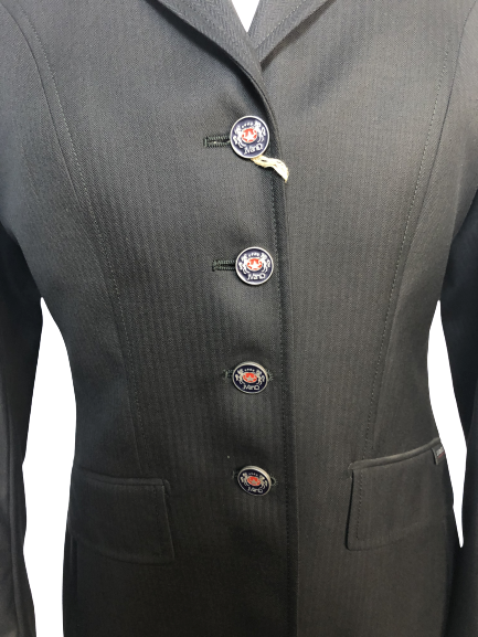 J van D Competition Jacket Blue with Bordeaux/Grey Piping J van D Competition Jacket Blue with Bordeaux/Grey Piping