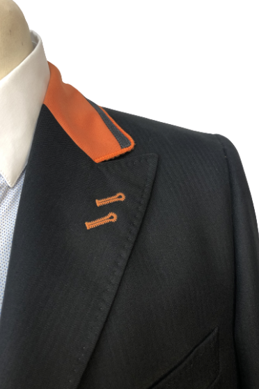 J van D Men's Competition Jacket black Orange J van D Men's Competition Jacket black Orange