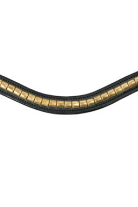 Brass Clincher V-Shaped Browband 'New English Collection' Brass Clincher V-Shaped Browband 'New English Collection'