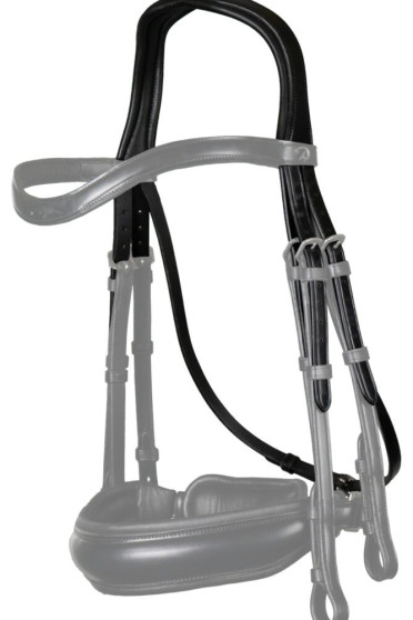 Dyon Dressage Double Bridle Headpiece 'Dressage Flat' Collection Dyon Dressage Double Bridle Headpiece 'Dressage Flat' Collection