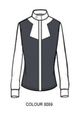 Cavalleria Toscana Jersey Fleece W/Popoline Insert Wedstrijdshirt Cavalleria Toscana Jersey Fleece W/Popoline Insert Wedstrijdshirt