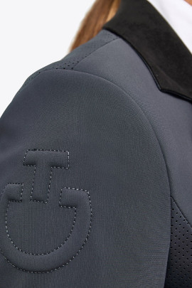 GP Perforated Wedstrijdjasje Cavalleria Toscana Grijs GP Perforated Wedstrijdjasje Cavalleria Toscana Grijs