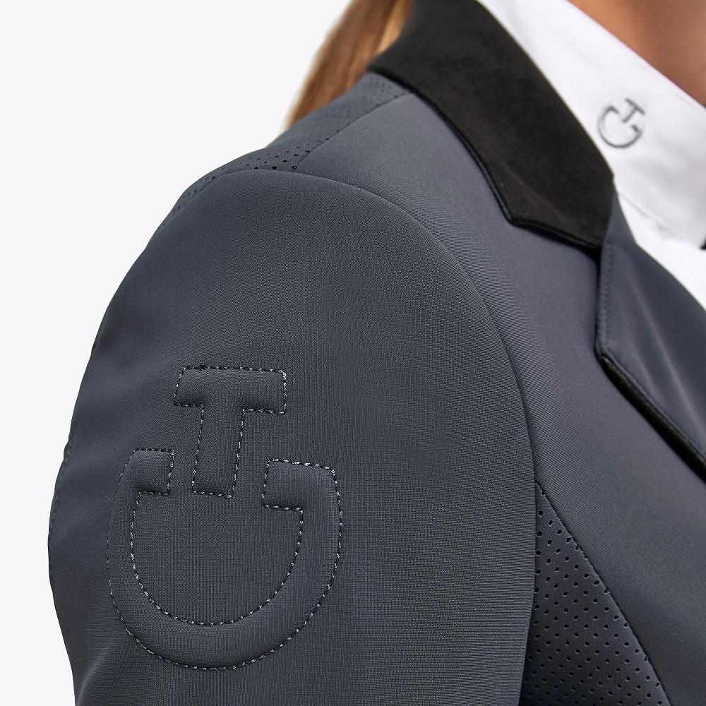 GP Perforated Wedstrijdjasje Cavalleria Toscana Grijs GP Perforated Wedstrijdjasje Cavalleria Toscana Grijs