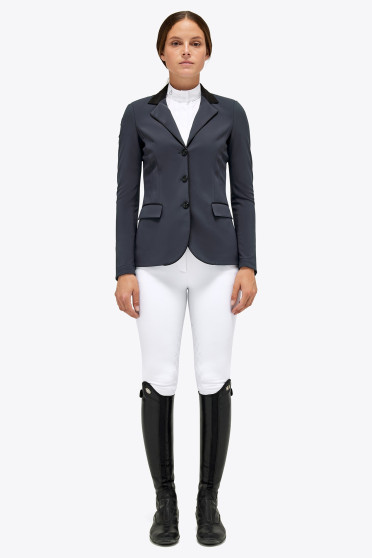 GP Perforated Wedstrijdjasje Cavalleria Toscana Grijs GP Perforated Wedstrijdjasje Cavalleria Toscana Grijs