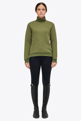 Embossed CT Coltrui Pullover Sweatshirt Groen Cavalleria Toscana Embossed CT Coltrui Pullover Sweatshirt Groen Cavalleria Toscana