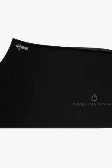 CT Air Fleece Deken Zwart- Goud Cavalleria Toscana Revolution CT Air Fleece Deken Zwart- Goud Cavalleria Toscana Revolution