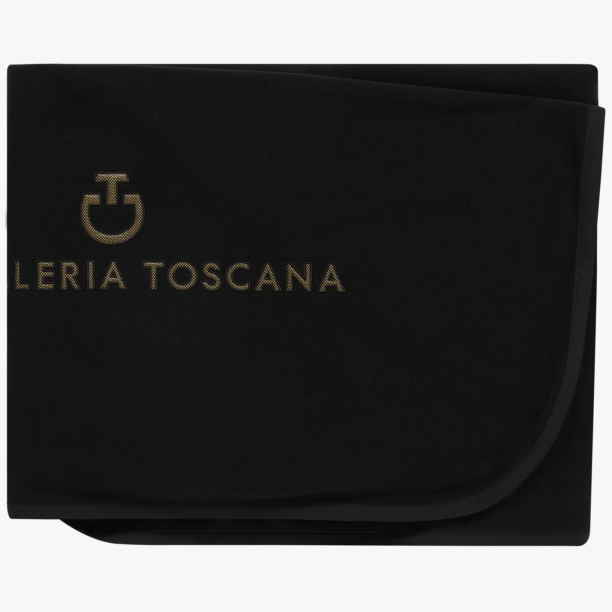 CT Air Fleece Deken Zwart- Goud Cavalleria Toscana Revolution CT Air Fleece Deken Zwart- Goud Cavalleria Toscana Revolution