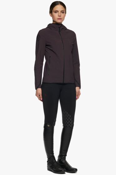 CT Ride Fast Hooded Softshell Jacket Wijn Rood Cavalleria Toscana CT Ride Fast Hooded Softshell Jacket Wijn Rood Cavalleria Toscana