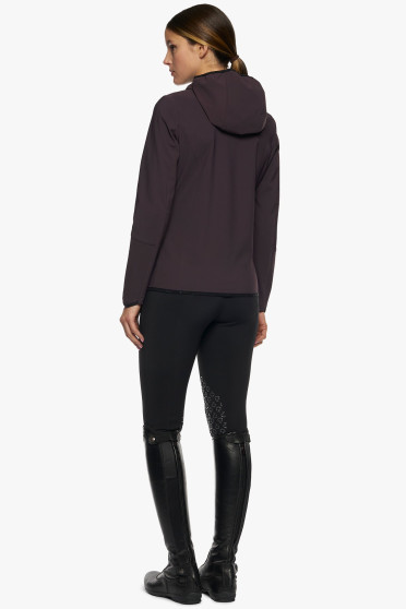 CT Ride Fast Hooded Softshell Jacket Wijn Rood Cavalleria Toscana CT Ride Fast Hooded Softshell Jacket Wijn Rood Cavalleria Toscana