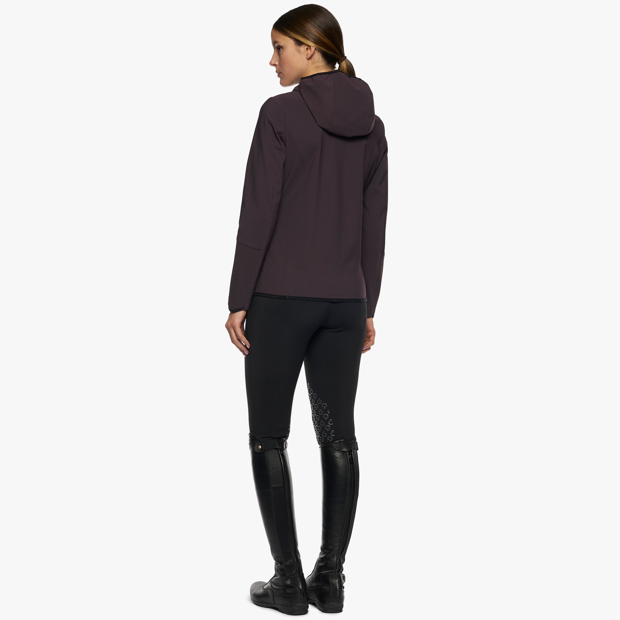 CT Ride Fast Hooded Softshell Jacket Wijn Rood Cavalleria Toscana CT Ride Fast Hooded Softshell Jacket Wijn Rood Cavalleria Toscana