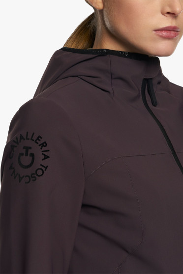 CT Ride Fast Hooded Softshell Jacket Wijn Rood Cavalleria Toscana CT Ride Fast Hooded Softshell Jacket Wijn Rood Cavalleria Toscana