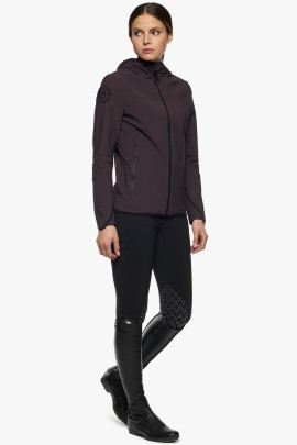 CT Ride Fast Hooded Softshell Jacket Wijn Rood Cavalleria Toscana