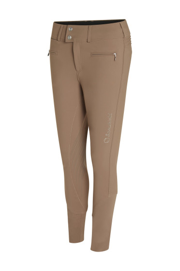 Samshield Dames Rijbroek Clara Knie Grip Camel Samshield Dames Rijbroek Clara Knie Grip Camel