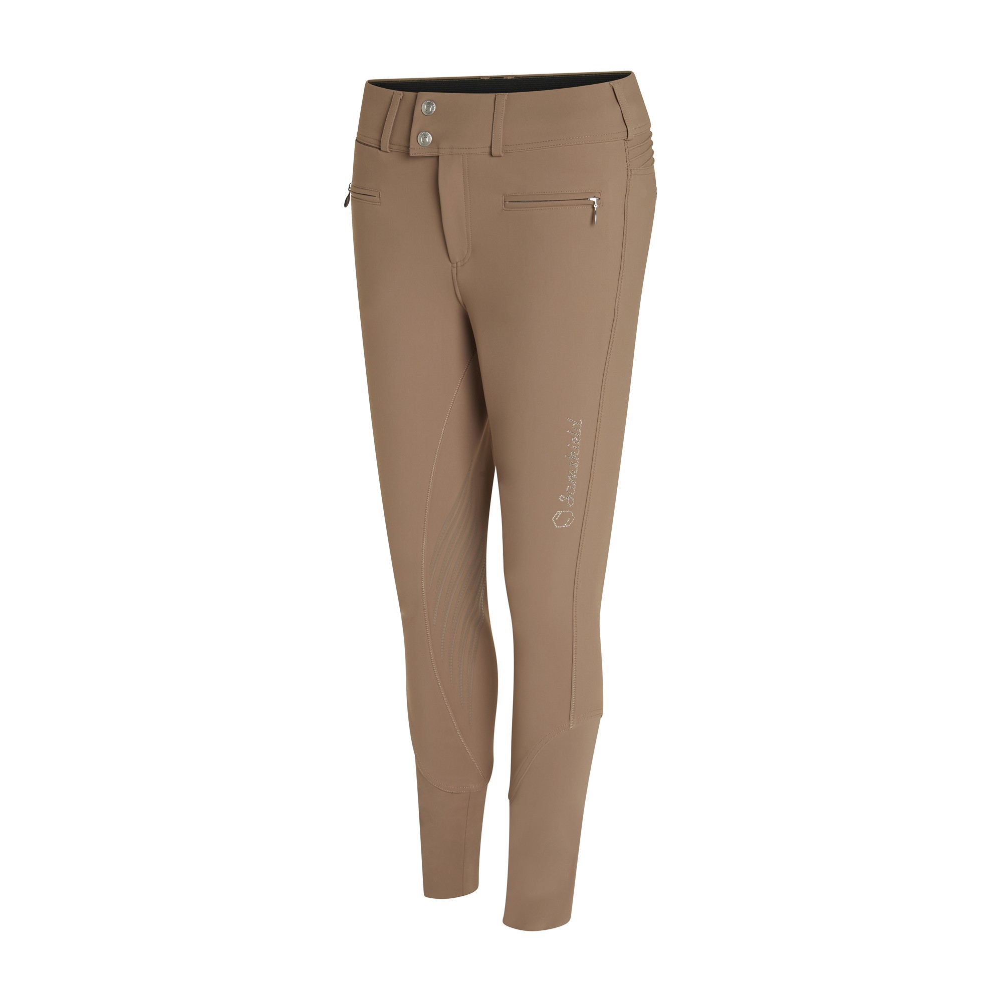 Samshield Dames Rijbroek Clara Knie Grip Camel Samshield Dames Rijbroek Clara Knie Grip Camel