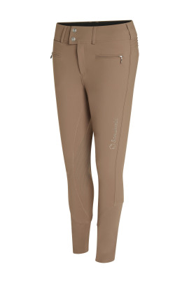 Samshield Women's Riding Breeches Clara Full Grip Camel