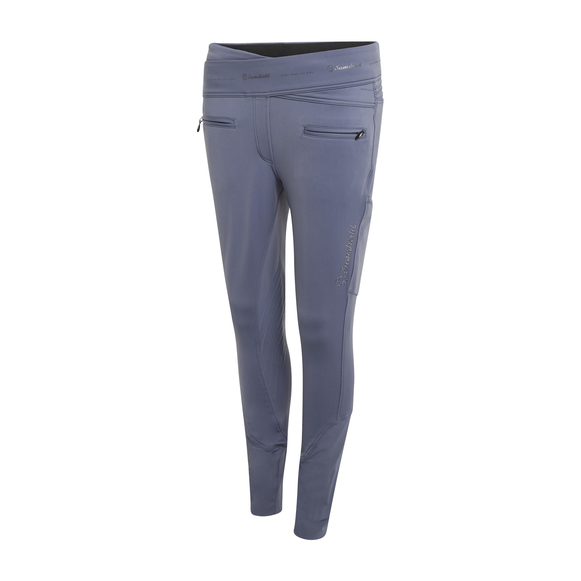 Samshield Riding Breeches Alpha Winter Knie Grip Slate Grey TT Samshield Riding Breeches Alpha Winter Knie Grip Slate Grey TT
