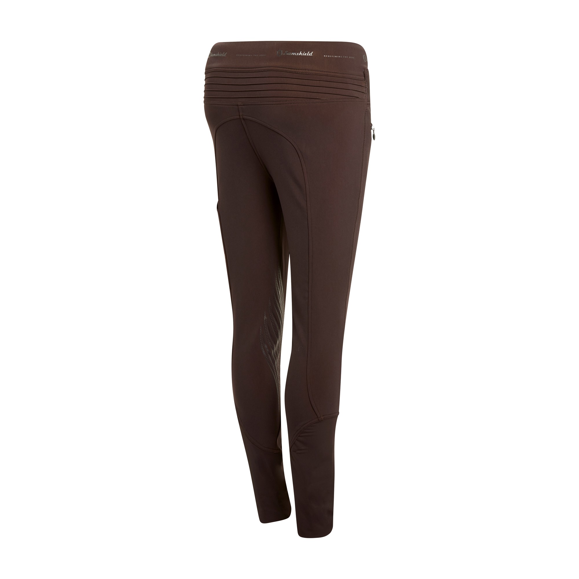 Samshield Riding Breeches Alpha Winter Knee Grip Chocolate Samshield Riding Breeches Alpha Winter Knee Grip Chocolate