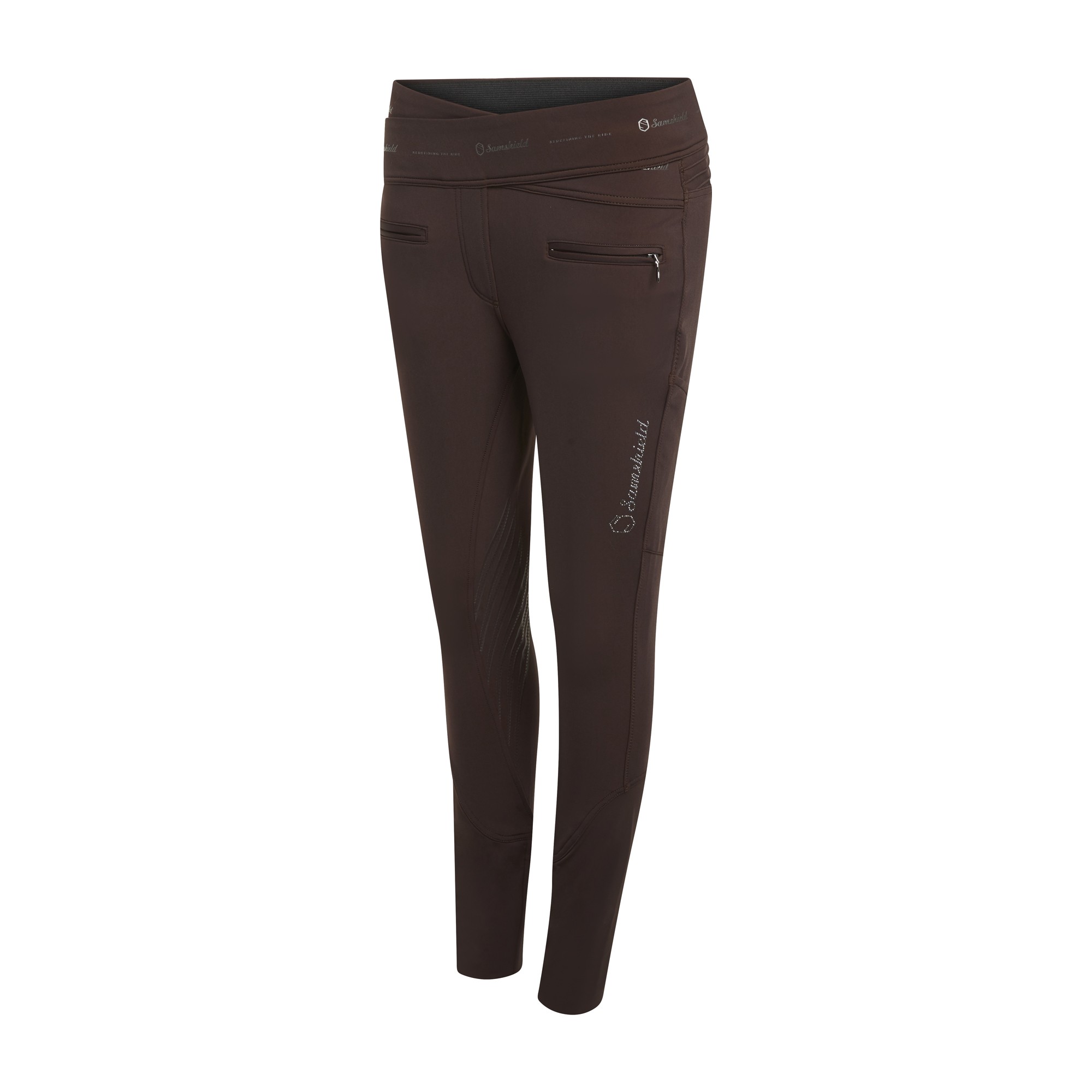 Samshield Riding Breeches Alpha Winter Knee Grip Chocolate Samshield Riding Breeches Alpha Winter Knee Grip Chocolate