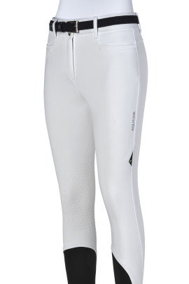 Dames Rijbroek Ernaek Knee Grip White Equiline