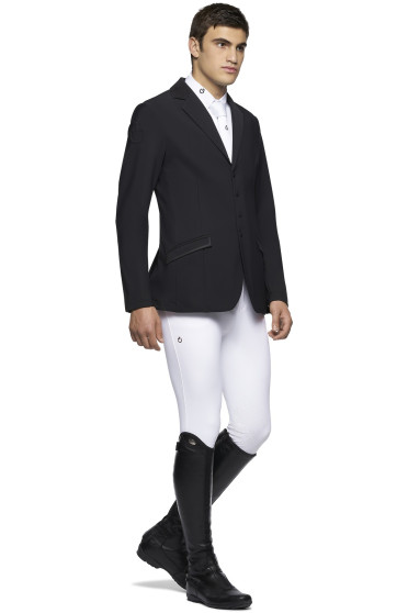 Lichtweight Jersey Zip Wedstrijdjasje Zwart Cavalleria Toscana Lichtweight Jersey Zip Wedstrijdjasje Zwart Cavalleria Toscana