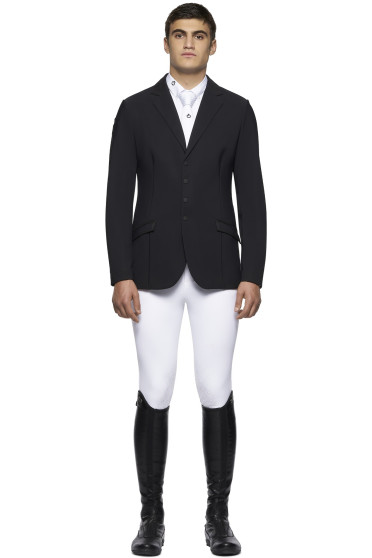 Lichtweight Jersey Zip Wedstrijdjasje Zwart Cavalleria Toscana Lichtweight Jersey Zip Wedstrijdjasje Zwart Cavalleria Toscana