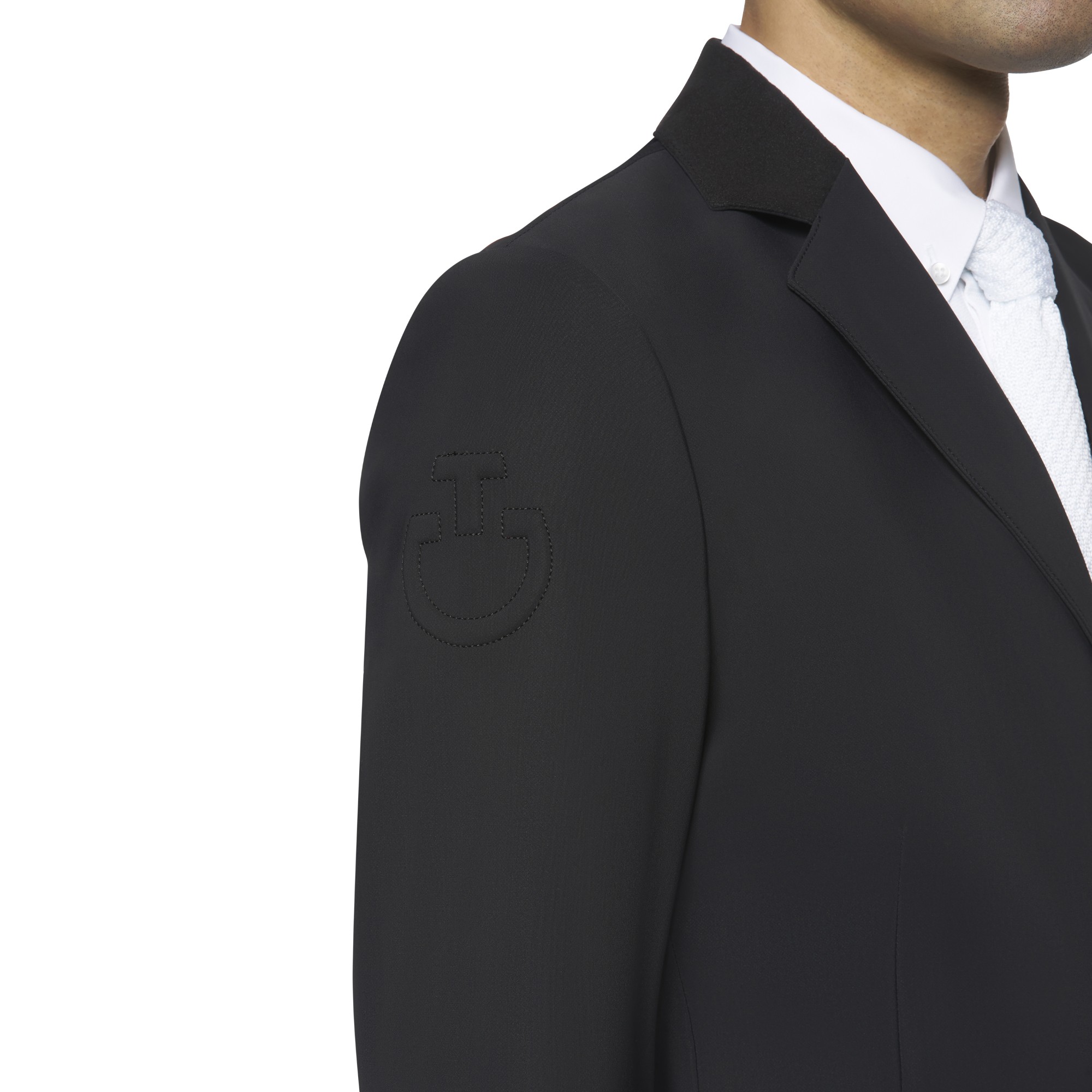 Lichtweight Jersey Zip Wedstrijdjasje Zwart Cavalleria Toscana Lichtweight Jersey Zip Wedstrijdjasje Zwart Cavalleria Toscana