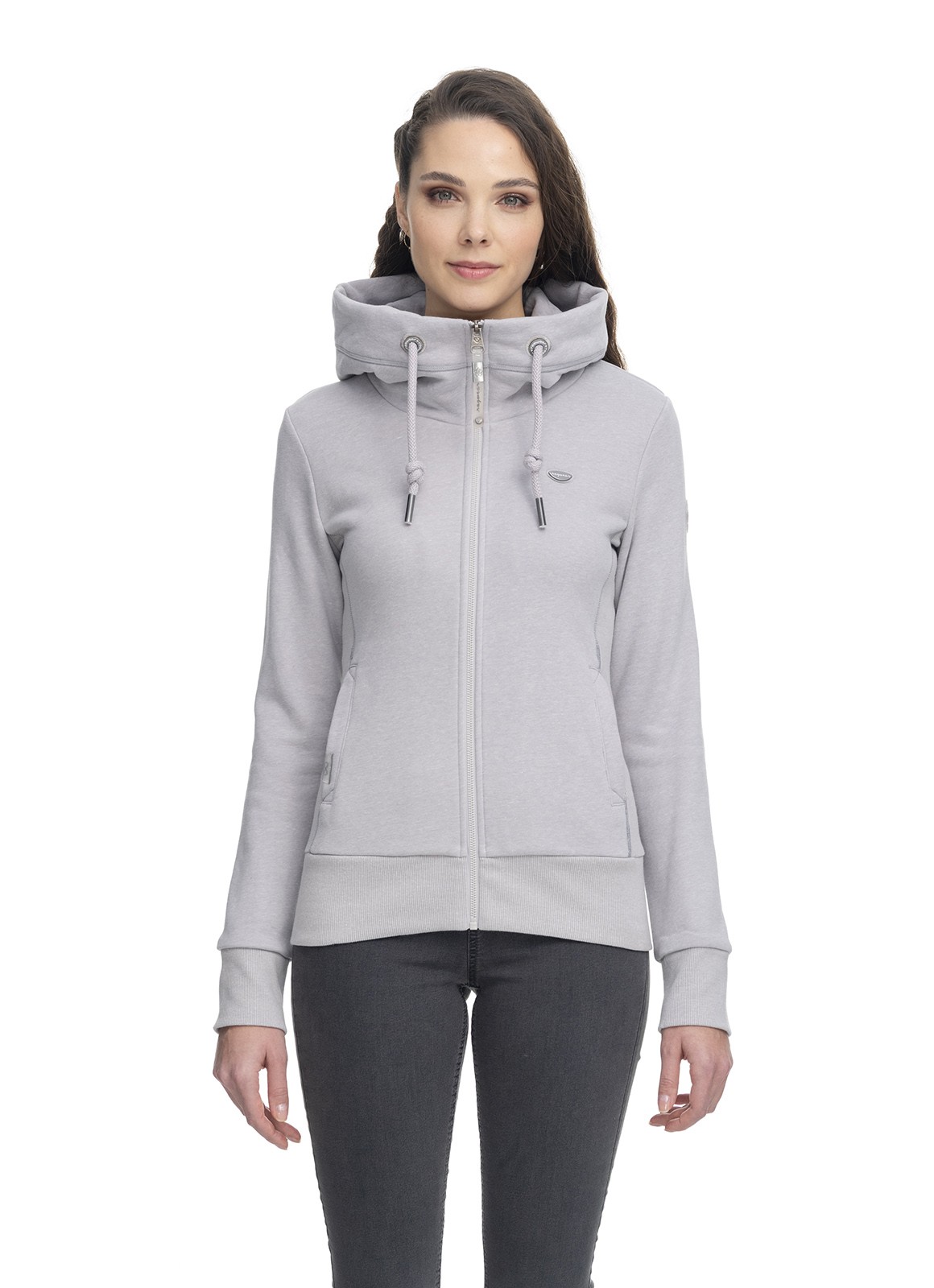 Ridershouse: Ragwear Women's Sweatshirt Emer In De Kleur Licht Grijs Ridershouse: Ragwear Women's Sweatshirt Emer In De Kleur Licht Grijs