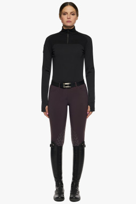 Tech Wool Half Zip Turtleneck Navy Blue Cavalleria Toscana Tech Wool Half Zip Turtleneck Navy Blue Cavalleria Toscana
