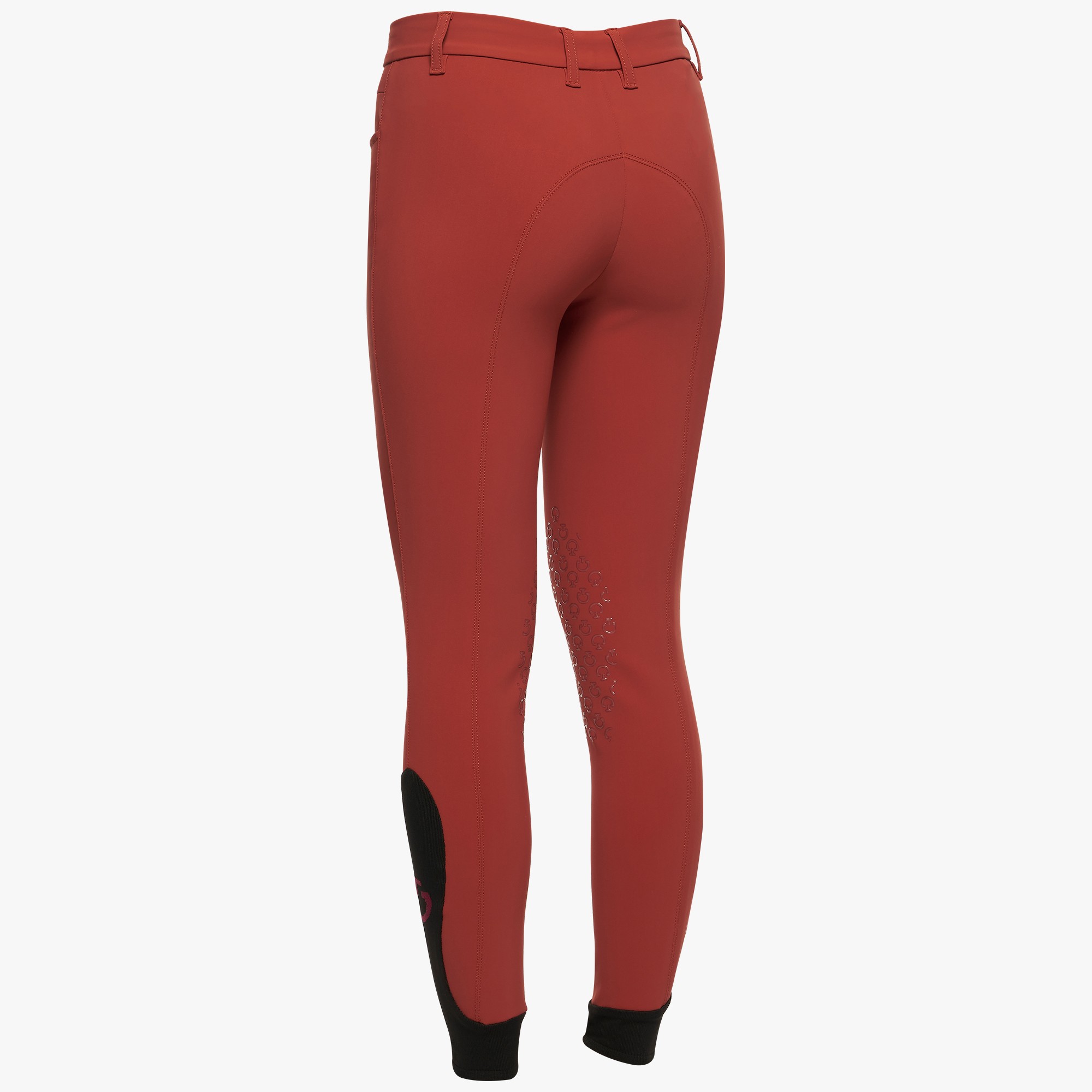 Meisjes Color Knie Grip Rijbroek Rood Cavalleria Toscana Meisjes Color Knie Grip Rijbroek Rood Cavalleria Toscana