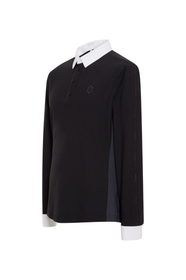 Samshield Heren Wedstrijd Shirt Christophe Zwart - Donkergrijs Samshield Heren Wedstrijd Shirt Christophe Zwart - Donkergrijs