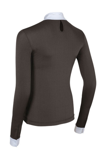 Samshield Wedstrijdshirt Clarence Lange Mouwen - Taupe Glitter Samshield Wedstrijdshirt Clarence Lange Mouwen - Taupe Glitter