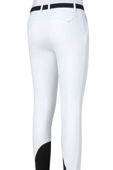 Ridershouse: Equiline Dames Rijbroek Knee Grip Wrendak - Wit Ridershouse: Equiline Dames Rijbroek Knee Grip Wrendak - Wit