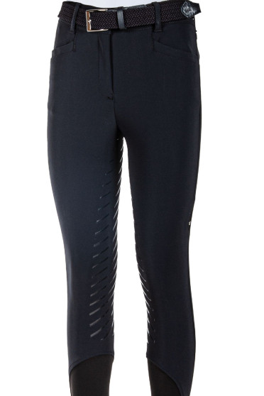 Ridershouse: Equiline Women's Breeches Full Grip Wadellef - Blue Ridershouse: Equiline Women's Breeches Full Grip Wadellef - Blue