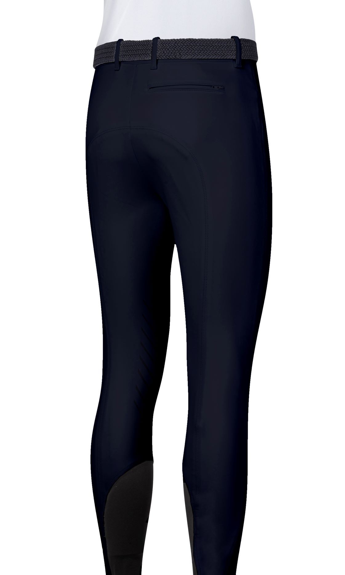 Ridershouse: Equiline Men's Riding Breeches Knee Grip Wrentk - Navy Blue Ridershouse: Equiline Men's Riding Breeches Knee Grip Wrentk - Navy Blue