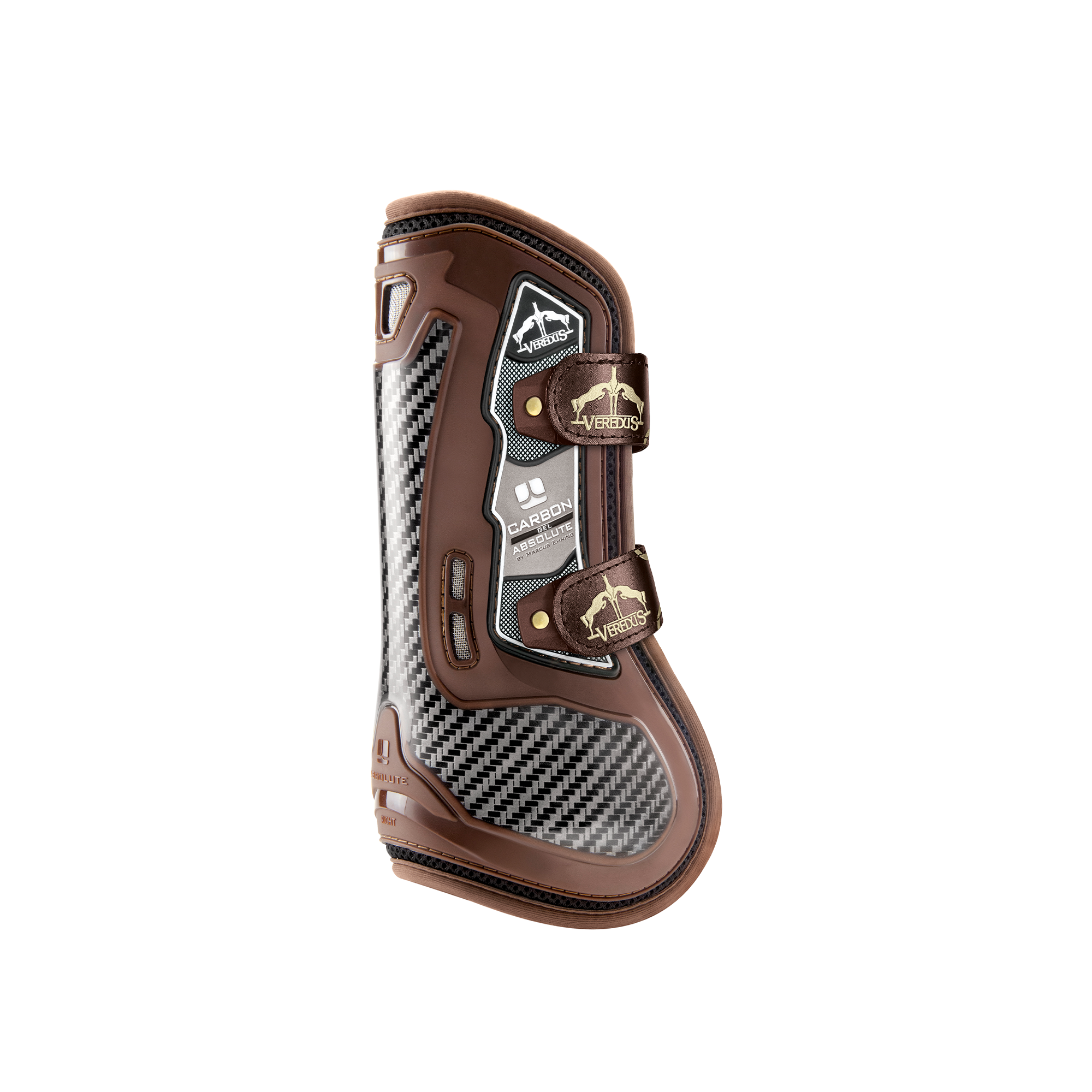 Ridershouse: Veredus Carbon Gel Absolute Velcro Straps - Front Ridershouse: Veredus Carbon Gel Absolute Velcro Straps - Front
