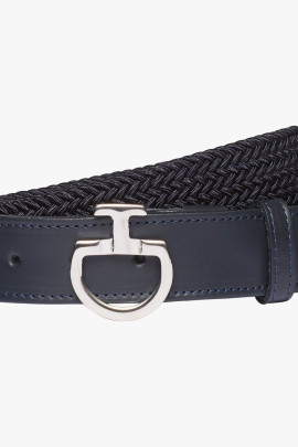 Cavalleria Toscana Elastische Riem Ct Clasp Navy Blue