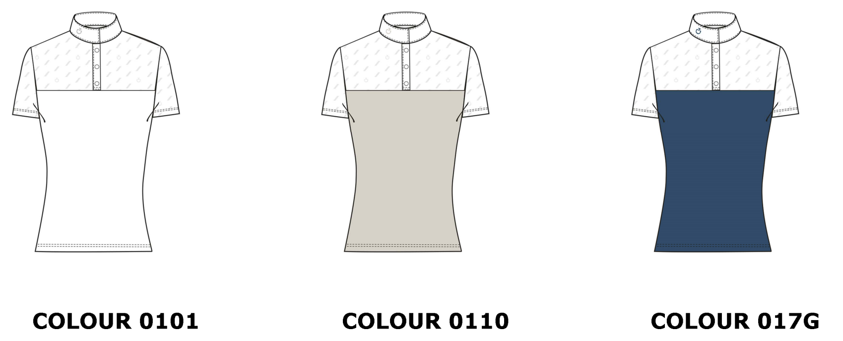 Ridershouse: CT Dash S/S Competition Polo - Blauw Ridershouse: CT Dash S/S Competition Polo - Blauw