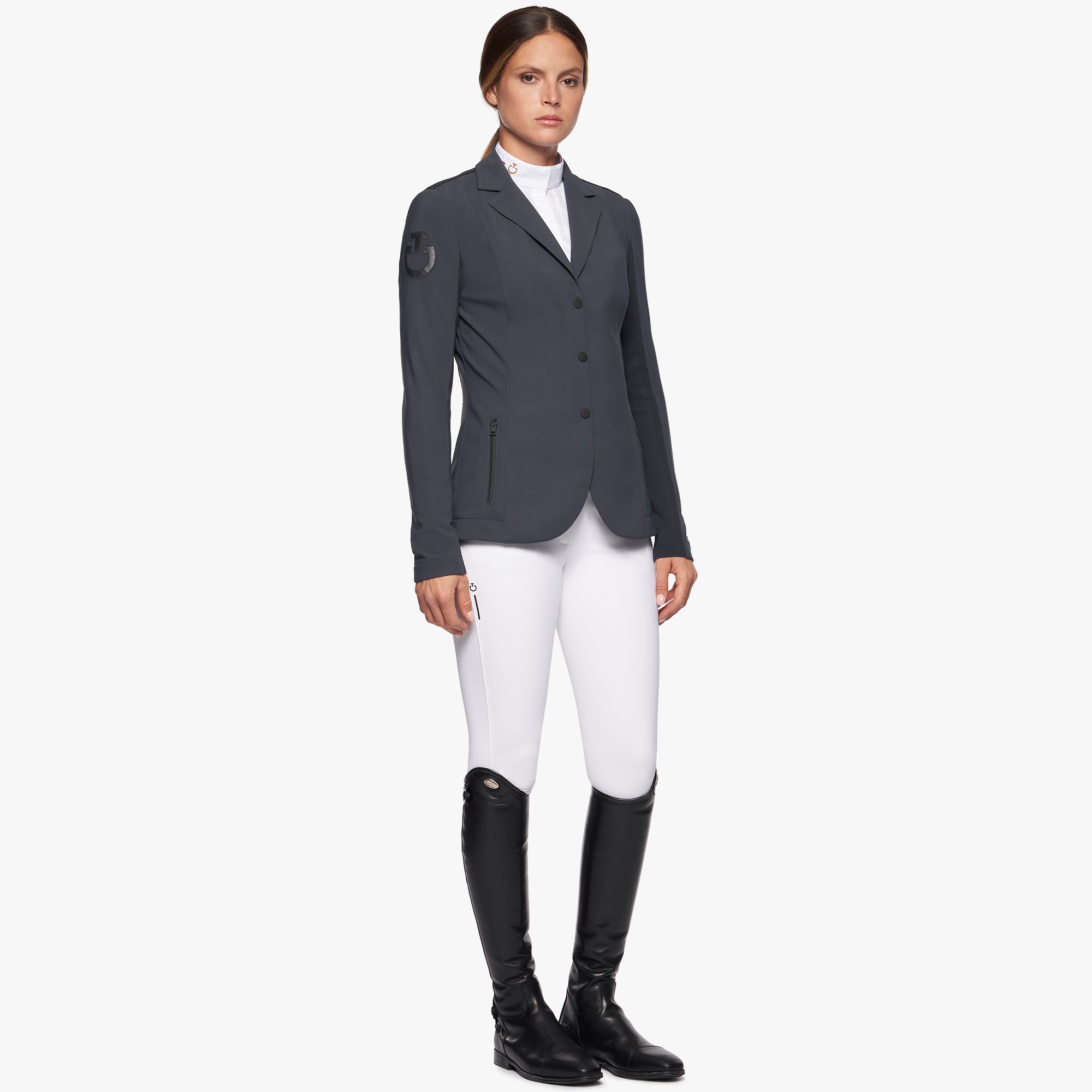 R-Evo Light Tech Knit Zip Wedstrijdjasje Grijs R-Evo Light Tech Knit Zip Wedstrijdjasje Grijs