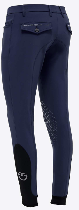 Ridershouse: CT Dash Heren Rijbroek Knie Grip | Blauw Ridershouse: CT Dash Heren Rijbroek Knie Grip | Blauw
