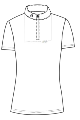 Ridershouse: CT Dash S/S Jersey Zip Wedstrijdshirt Meisjes Ridershouse: CT Dash S/S Jersey Zip Wedstrijdshirt Meisjes